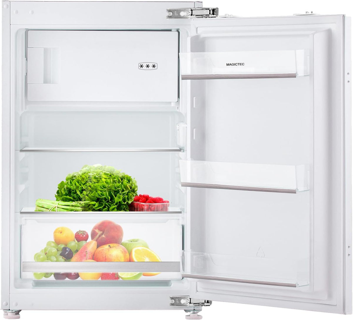 Einbaukühlschrank, 55.5 cm, 118 L, 88 cm, 102 L, Weiß, mit gefrierfach x breit, Einbau ( 16 L Gefrierfach + )