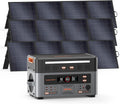 EcoVolt Powerstation, 2016 Wh, 3600 W, 7200 W, Schwarz/Grau/Orange, Solargenerator