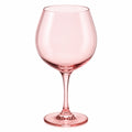 Elegantes Rosa Rotweinglas 550ml
