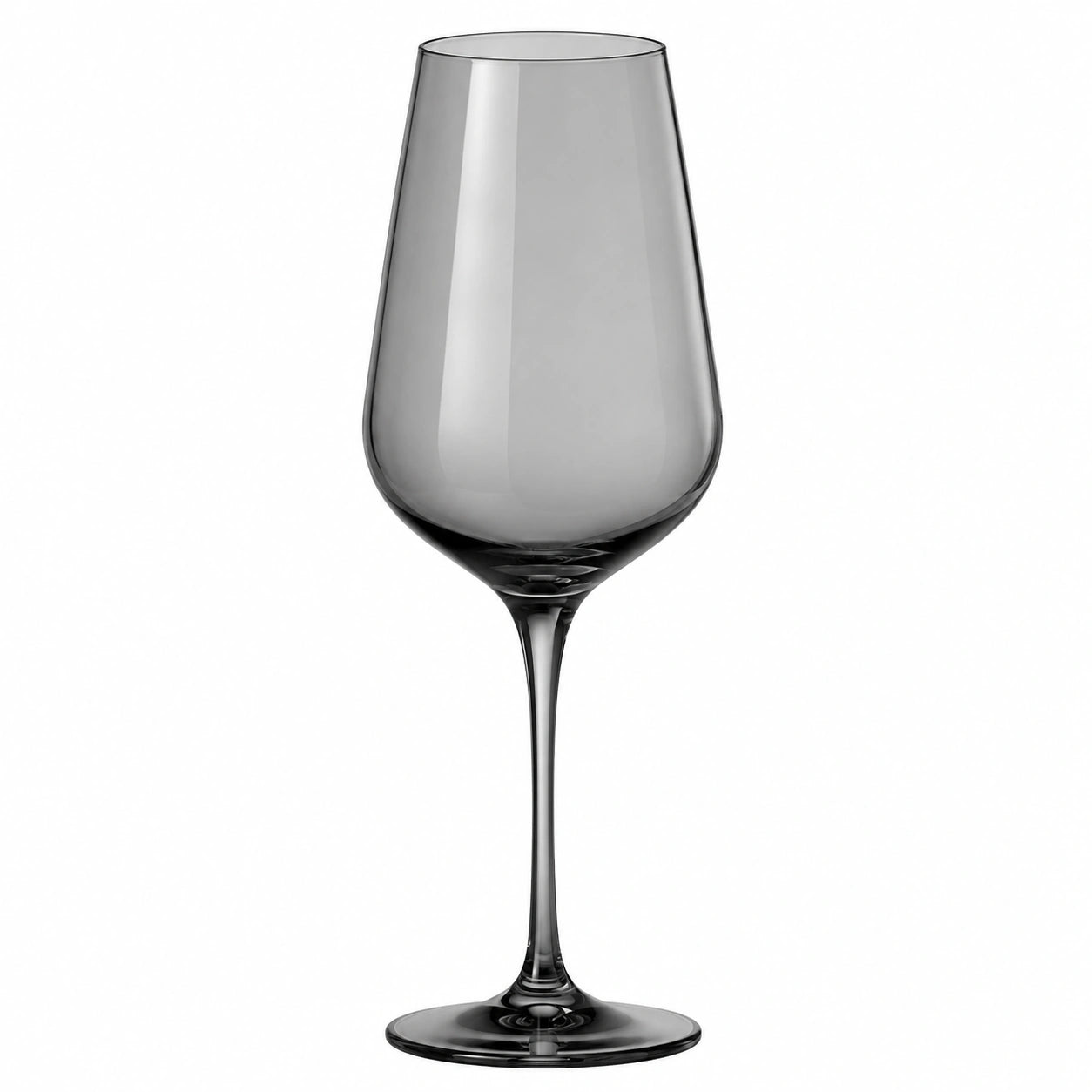 Elegantes Weinglas 450ml Rauchgrau
