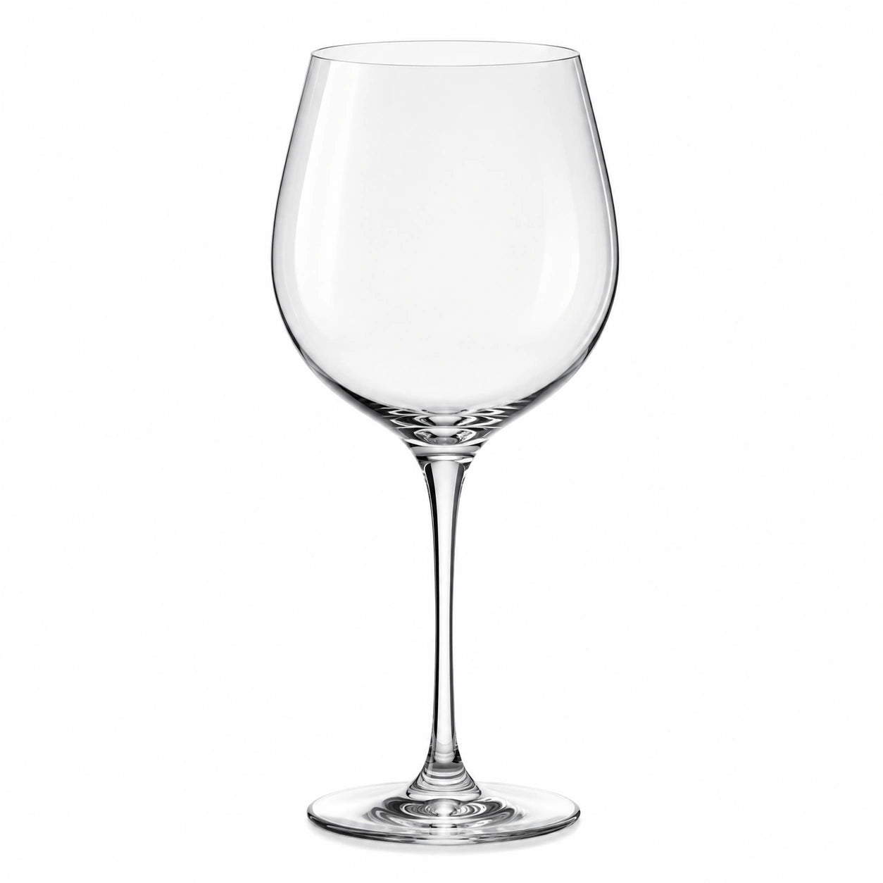 Elegantes Rotweinglas 840 ml Transparent