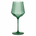 Weinglas mit geometrischem Design, grün, 400ml