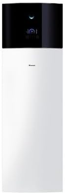 Daikin Wärmepumpen, 180 L, Weiß/Schwarz, Luft-Wasser-Wärmepumpe Altherma 3 H HT F, ETVX16S18E9W7, H/K+