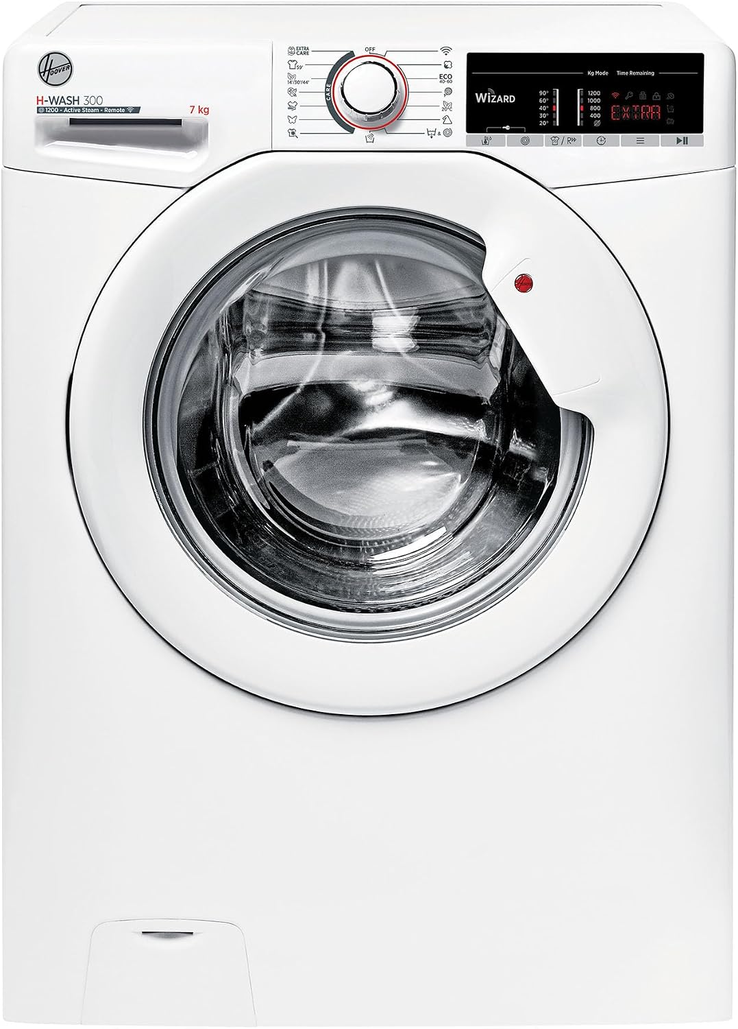 Hoover Waschmaschine, 45 cm, 7 kg, Weiß, H-WASH 300 H3WS4 275TE/1-S / / 1200 U/Min/Smarte Bedienung