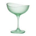 Elegantes Grünes Coupeform-Cocktailglas - 250ml