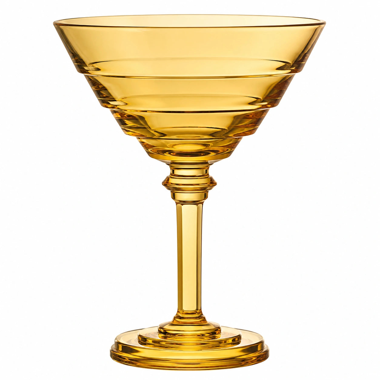 Elegantes Cocktailglas Gelb 300ml