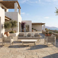 Sofa HIGOLD, Beige, Bala 5-Sitzer Gartenlounge Set Lounge Möbel Outdoor