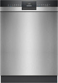 Siemens Geschirrspüler, 60 cm, Silber, iQ300 Smarter Unterbau- Edelstahl SN43ES28AE