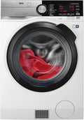 AEG Waschtrockner, 9 kg, 6 kg, Weiß, L9WEF80690 /, Wärmepumpe, SensiDry, 1600 U/m