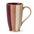 Handgefertigte Kaffeetasse Mehrfarbig mit Goldakzenten 300ml