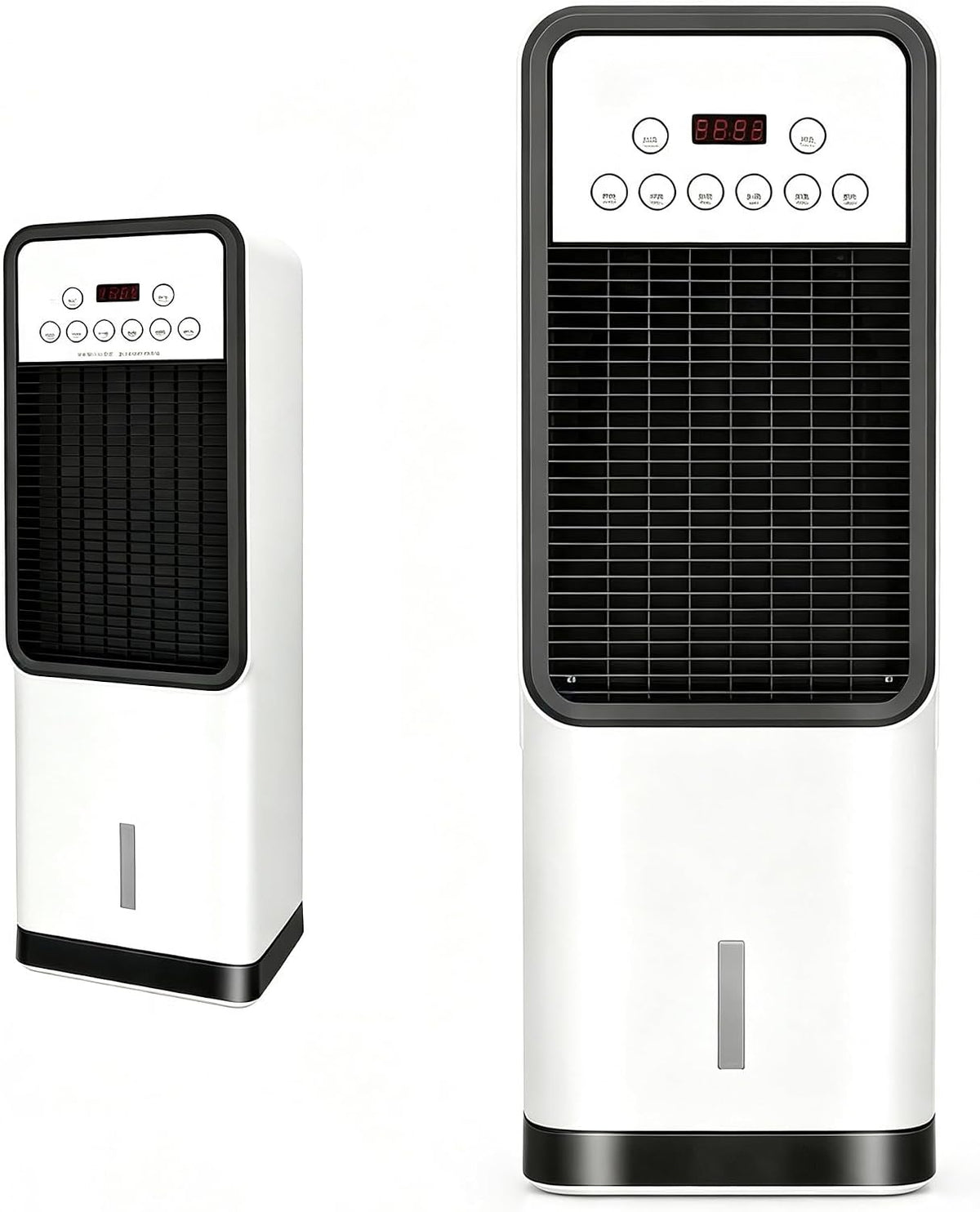 Mobiles Klimagerät, Weiß, Tragbare Klimaanlage, Ventilator Mit WasserküHlung, LuftküHler
