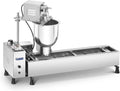 Royal Catering Donut-Maker, 3000 W, 10 l, Silber, Donut-Maschine Profi vollautomatisch Edelstahl 450 Donuts/h
