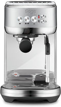 Sage Kaffeemaschine, Silber, The Bambino Plus, Kompakte, Gebürsteter Edelstahl