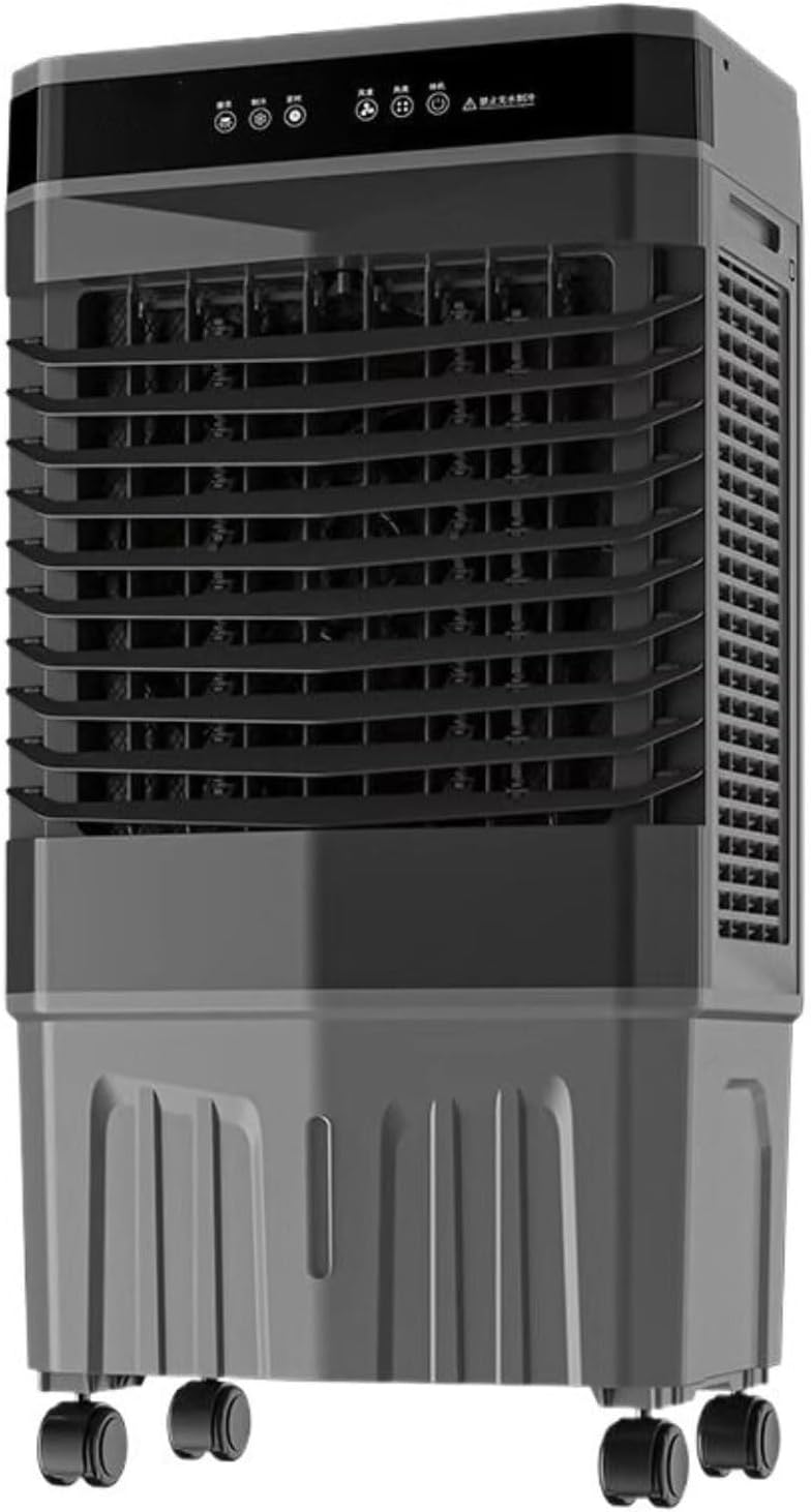 WKZBQVTHJGS Mobiles Klimagerät, 80 cm, 12 L, Weiß, Tragbare Klimaanlage mit XXL-Wassertank & 12h Timer, Leiser Luftkühler(Without Remote Control