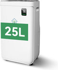 Alphaappliance Luftentfeuchter, 25 Liter, 215 m, Weiß, /Tag für Räume von ca. 80 ㎡( ³)