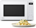 Panasonic Mikrowelle, 32 L, Weiß, NN-ST64QWEPG Inverter Solo, 1000 Watt Leistung, 20 Automatikprogramme, Quick 30 Funktion