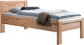 HOMELIV. Bettrahmen, 90x200 cm, 160 kg, 48 cm, Natur, Ewen Seniorenbett Massivholz Komforthöhe aus geölter, mit Auflageleisten