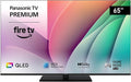 Panasonic Fernseher, 65 Zoll, Schwarz, Smart TV, TV-65W80AEZ, W80 Serie, 4K Ultra HD QLED Smart TV, 2024