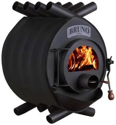 BRUNO Heizen & Kühlen, 16 kW, Schwarz, Werkstattofen, Pyro II, Warmluftofen