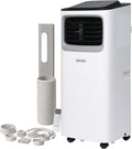 Olsen Klimaanlage, Weiß, & Smith 9000 BTU Mobile & Luftentfeuchter - 3-in-1, Schiebefenster-Adapter
