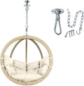 Hängesessel AMAZONAS, Stahl (verzinkt), Schwarz, Globo Chair Set - FSC-zertifizierter