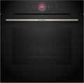 Bosch Backofen, 71l, schwarz, HBG7741B1 Serie 8 EEK: A+ Einbau-, Air Fry, Pyrolyse, Home Connect, digitale Bedienring