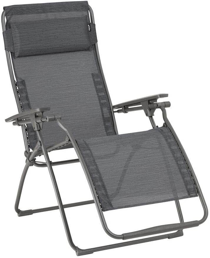 Lafuma Relaxsessel, Grau, MOBILIER - Zero-Gravity-Relaxliege-Garten - Futura