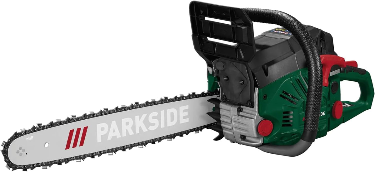 Parkside Kettensäge, 22,1 m, 44 cm, Kunststoff, Aluminium, grün/schwarz/rot