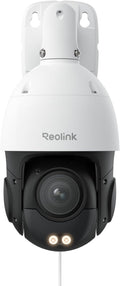Reolink Überwachungskamera, Weiß/Schwarz, Farbnachtsicht, Personen-/Fahrzeug-/Tiererkennung, Zwei-Wege-Audio, 24/7 Aufzeichnung