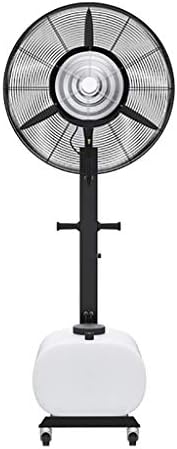 Sprühventilator, Weiß, mit hoher Geschwindigkeit, Metallboden mit großem Wassertank für Industrie, Gewerbe, Wohnen