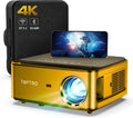 TOPTRO Fernseher, 9500 L, Grau, Mini Projector, Portable Projector, 1080P Full HD Supported