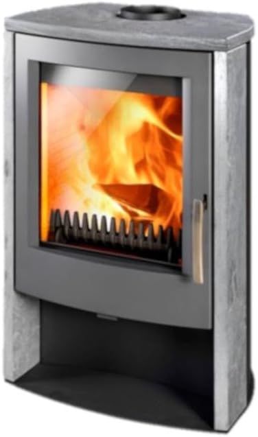 Thorma Kaminofen, 8 kW, grau, ALVESTA II, /Speckste