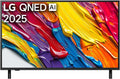 LG Fernseher, 43 Zoll, 109 cm, Schwarz, 43QNED82A6B TV 4K QNED AI TV (α7 Gen8 4K AI Prozessor, webOS 25, 60Hz) [Modelljahr 2025]