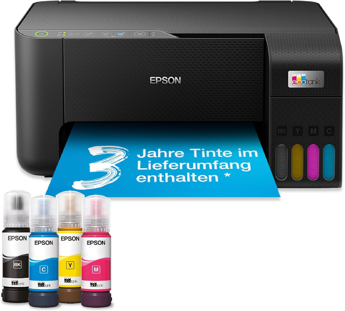 Epson Tintenstrahldrucker, Schwarz, EcoTank ET-2862 Tintentankdrucker