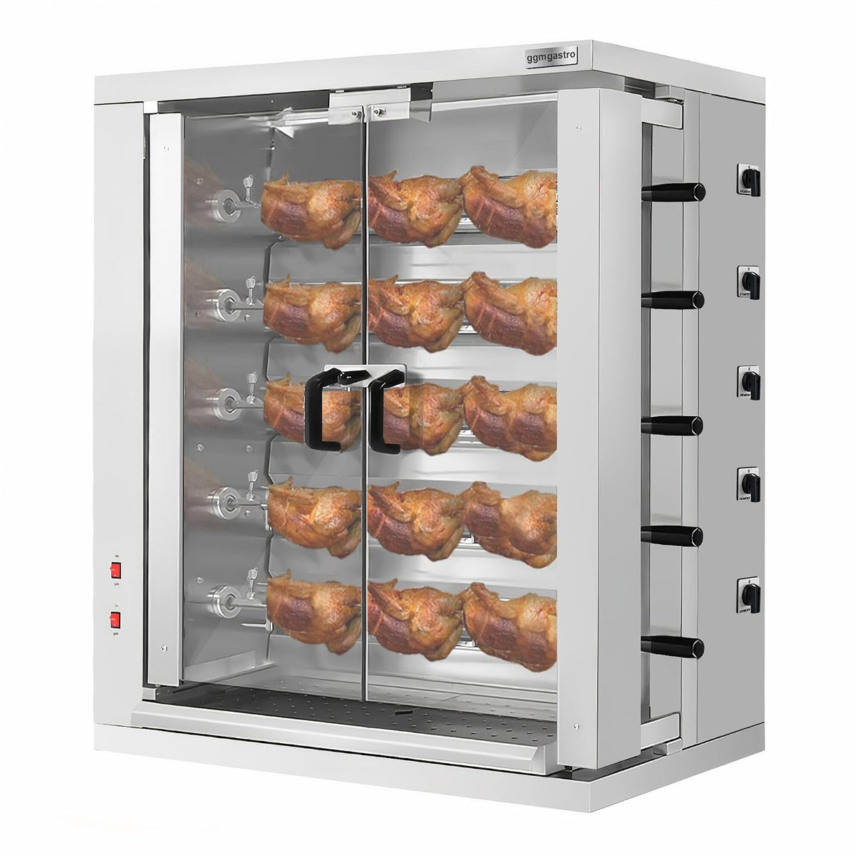 GGM Gastro Elektrogrill, 16,50 kW, Schwarz