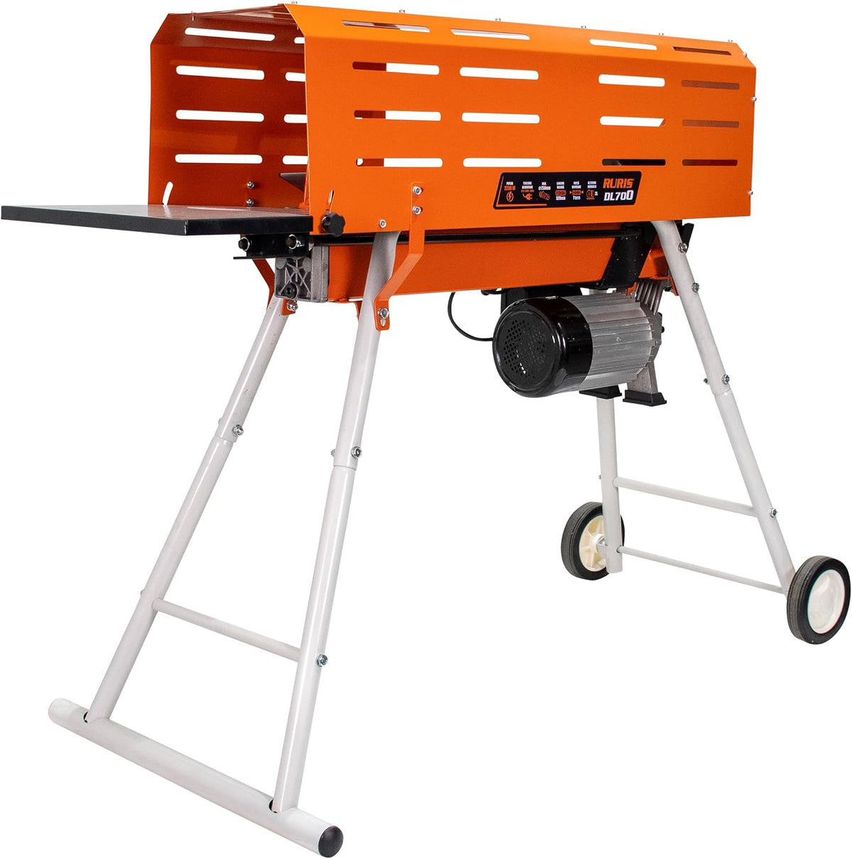 RURIS POWER FOR NATURE Holzspalter, 2200 W, Grau, Elektrischer DL700- mit Ständer und Käfig