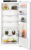 NEFF Kühlschrank, 122,5x56 cm, 204 l, 35 dB, Weiß, KI1412FE0, N 50, Einbau, Kühlen, LED Beleuchtung, Sicherheitsglas