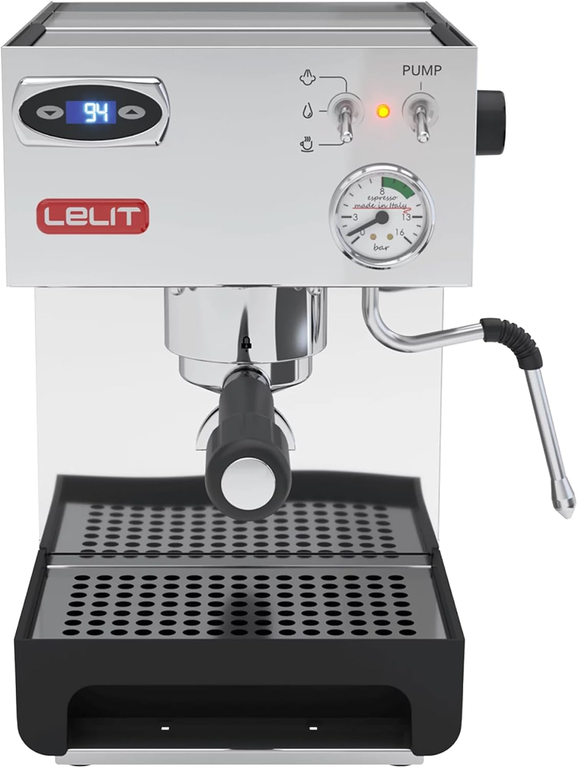 Lelit Kaffeemaschine, Silber, Anna PL41TEM, Prosumer- mit PID Display
