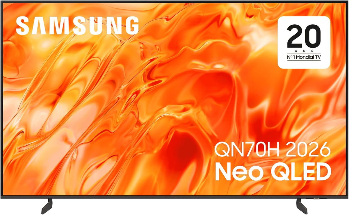 Samsung Fernseher, 55 Zoll, Schwarz, Smart TV, Smart TV QN70H Mini LED Neo QLED 4K, Quantum Mini LED, Real QLED 100% Farbvolumen