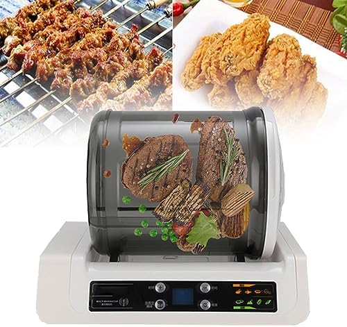 Monitor, 7 Liter., transparent und umweltfreundlich., Schwarz, Elektrischer Vakuum-Marinator für Fleisch und Gemüse
