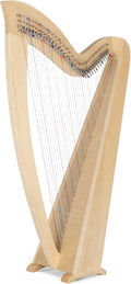 Classic Cantabile Harfen, 127 cm, Schwarz, Keltische Harfe mit 36 Saiten - Stimmung Es-Dur