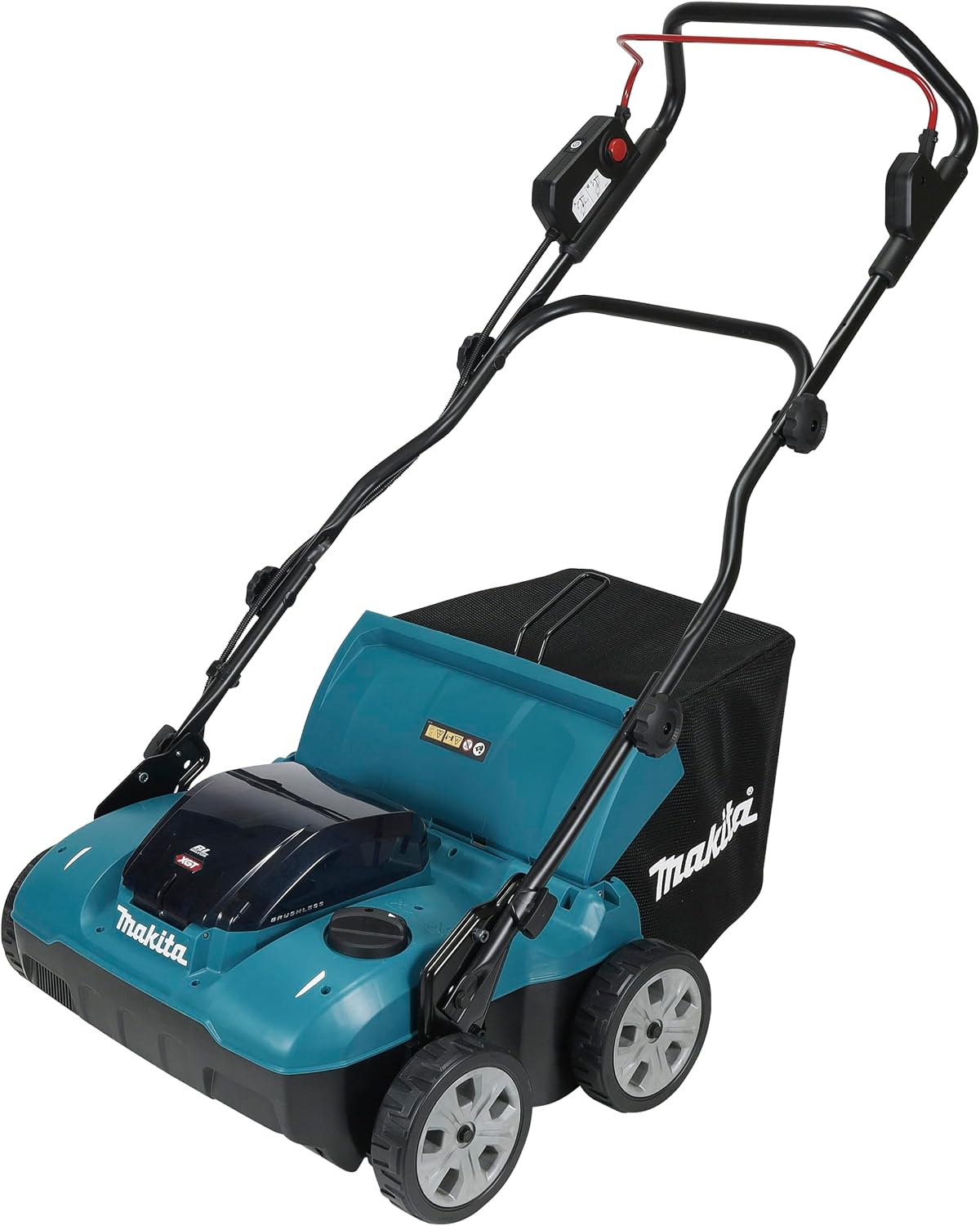 Makita Rasenmäher, 40 V, Blau/Schwarz, UV001GZ Akku-Vertikutierer max. (ohne Akku, oder Ladegerät)
