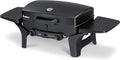 Enders Gasgrill, Schwarz, URBAN, Tischgrill, Grillen-, Kochen- und Backen Funktion, 2 Brenner Edelstahl, kleiner