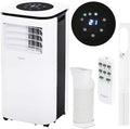 Gerlach Klimaanlage, 25 m, Weiß/Schwarz, GL 7923 Klimatisator, 9000 BTU, 3 in 1 Klimagerät, Gebläse, Lufttrockner