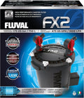 Fluval Filter, 750l, Schwarz/Rot, FX2 Hochleistungs-Außen, für Aquarien mit Einer Kapazität von bis zu