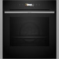 NEFF Backofen, 60x60 cm, Schwarz/Silber, B54CR71N0, Stiftung Warentest GUT (2, N 70, Smarter Einbau-, Made in Germany