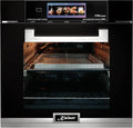 Kaiser Backofen, 79 L, Schwarz, EH 6344 Einbau, Air Fryer Pyrolyse mit TFT Display, Heißluftfritteuse, Pyrolyse Selbstreinigung