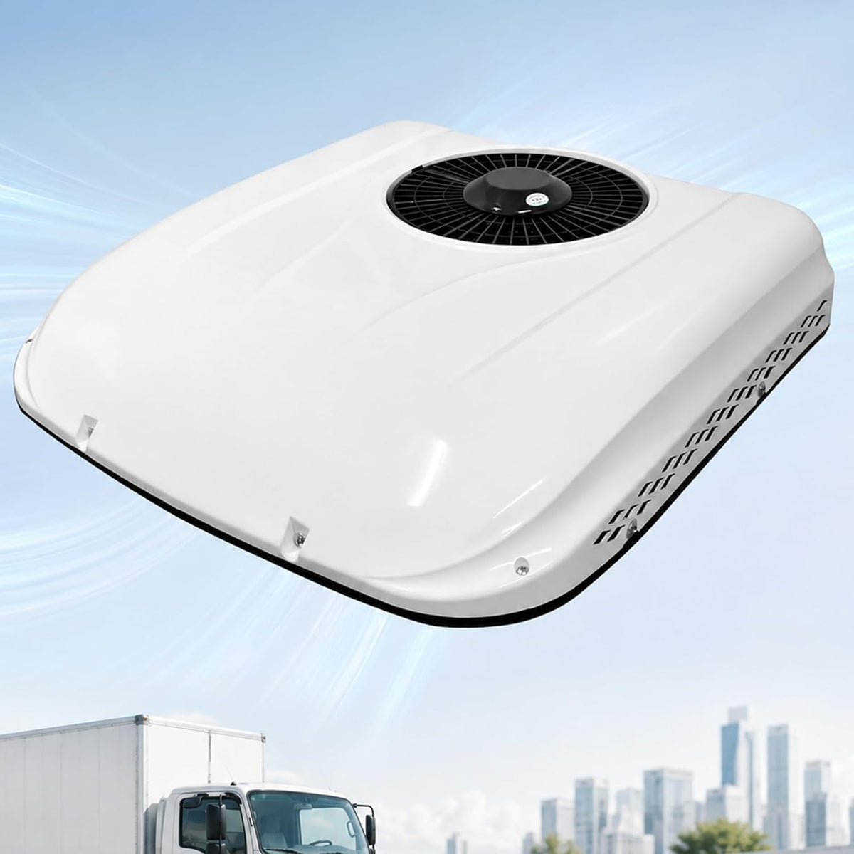 lilishangmao Dachfenster, 12 V, 24 V, Weiß, / Camper-Klimaanlage, Dach-Standklimaanlage Mit Fernbedienung, Motorhomes Und Pick-Ups