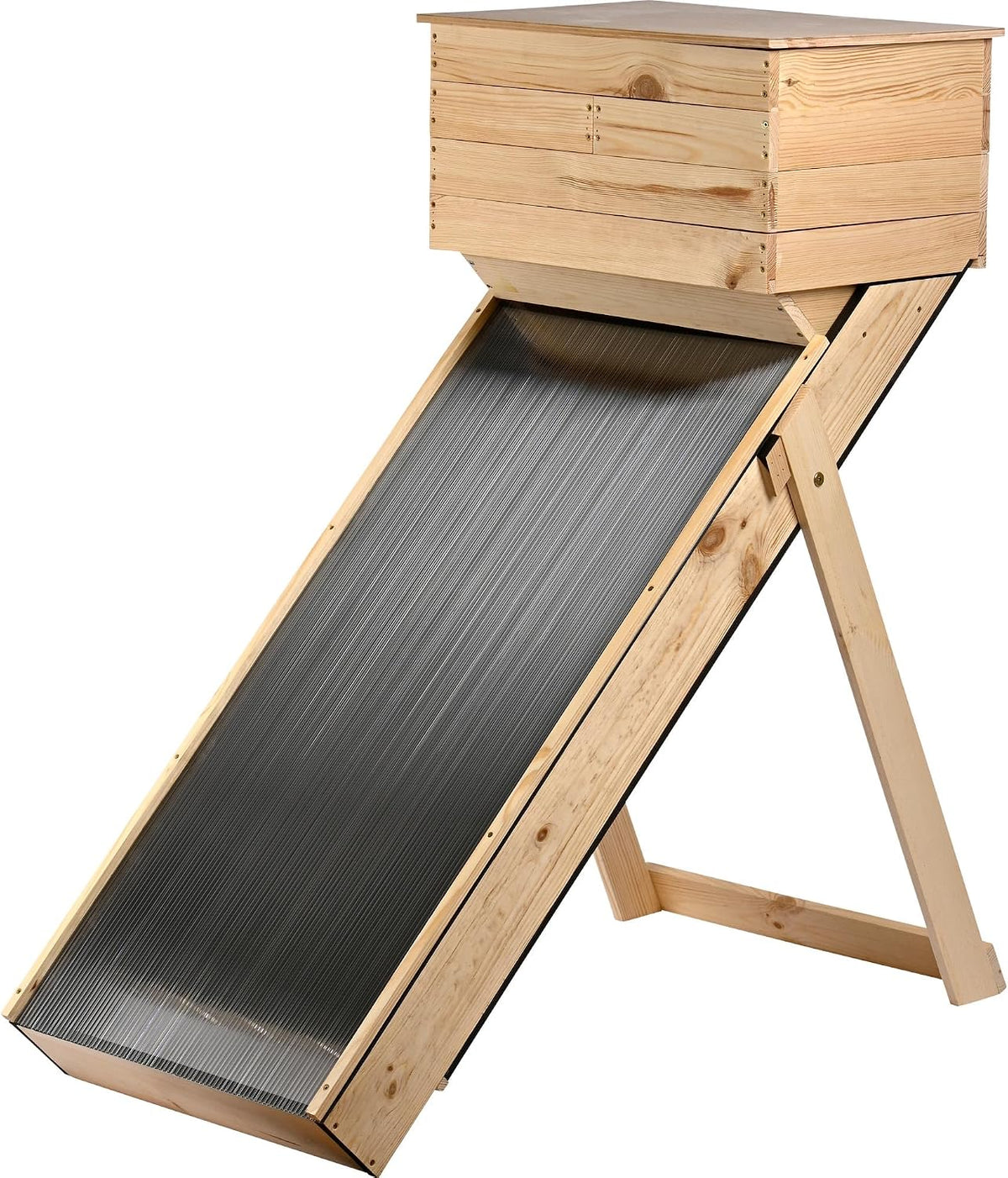 dobar Wäschetrockner, Natur, Solar-Trockner aus Holz stehend für Obst und Gemüse -, Gemüse, Gewürz- und Heilpflanzen