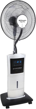 Orbegozo Ventilator, 100 W, Silber/Schwarz, SFA 7000, mit Luftbefeuchterfunktion